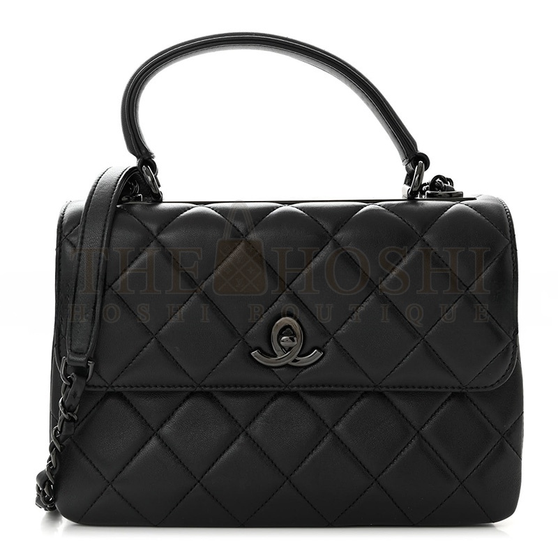 Ch**el TRENDY CC LAMBSKIN FLAP BAG A92236 (25*17*9cm) Master Quality