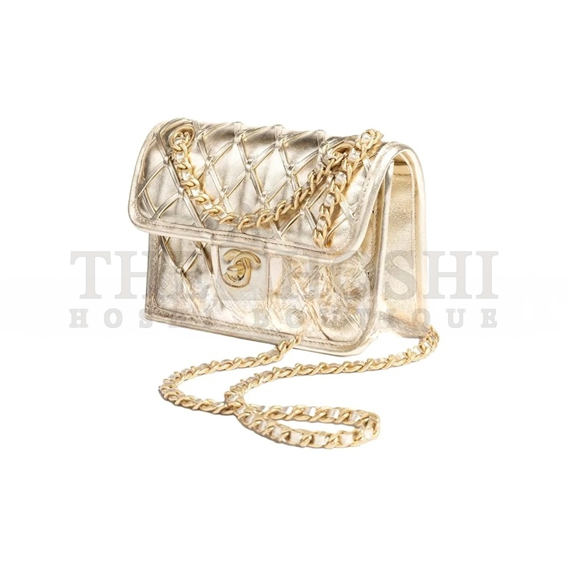 Ch**el MINI FLAP BAG AS4797 (19*13*5.5cm) Master Quality