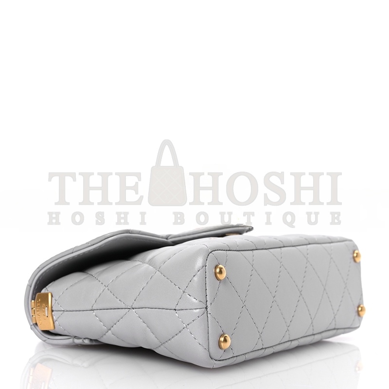 Ch**el KELLY BAG WITH TOP HANDLE AS5355 (22*11.5*6cm) Master Quality