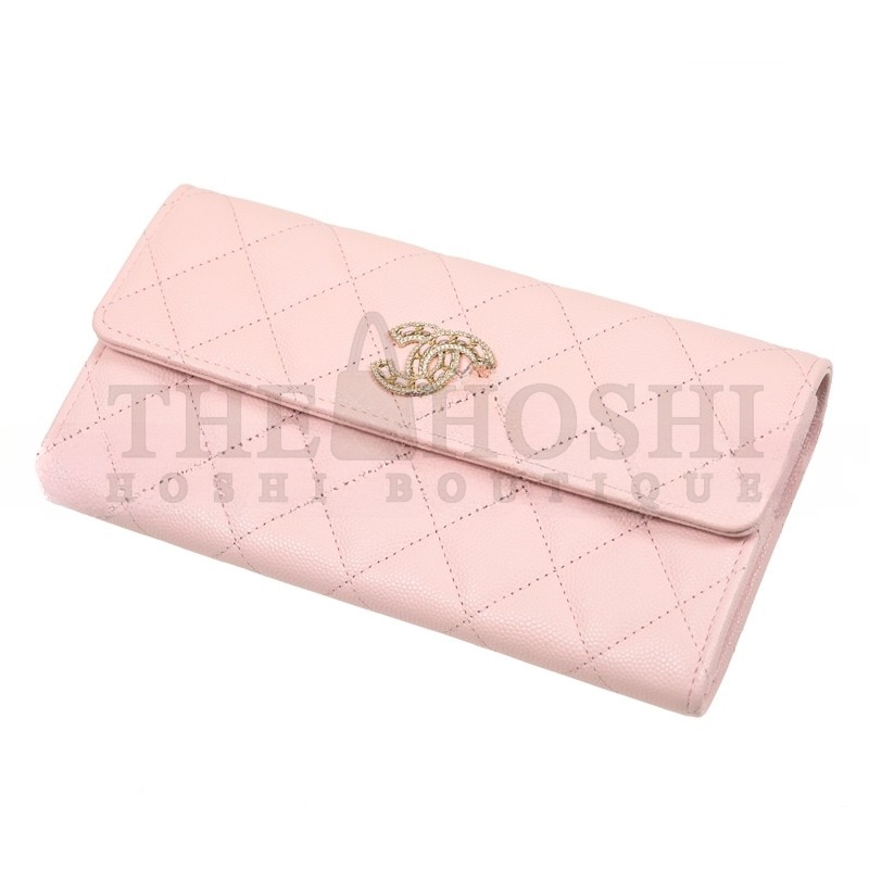 Ch**el LONG FLAP WALLET AP2740 B08043 NH620 (19.4*10.5*3cm) Master Quality