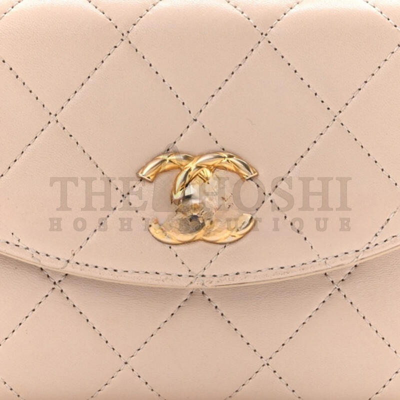 Ch**el MINI TRENDY SPIRIT TOP HANDLE FLAP 1190125 (19*13*8cm) Master Quality