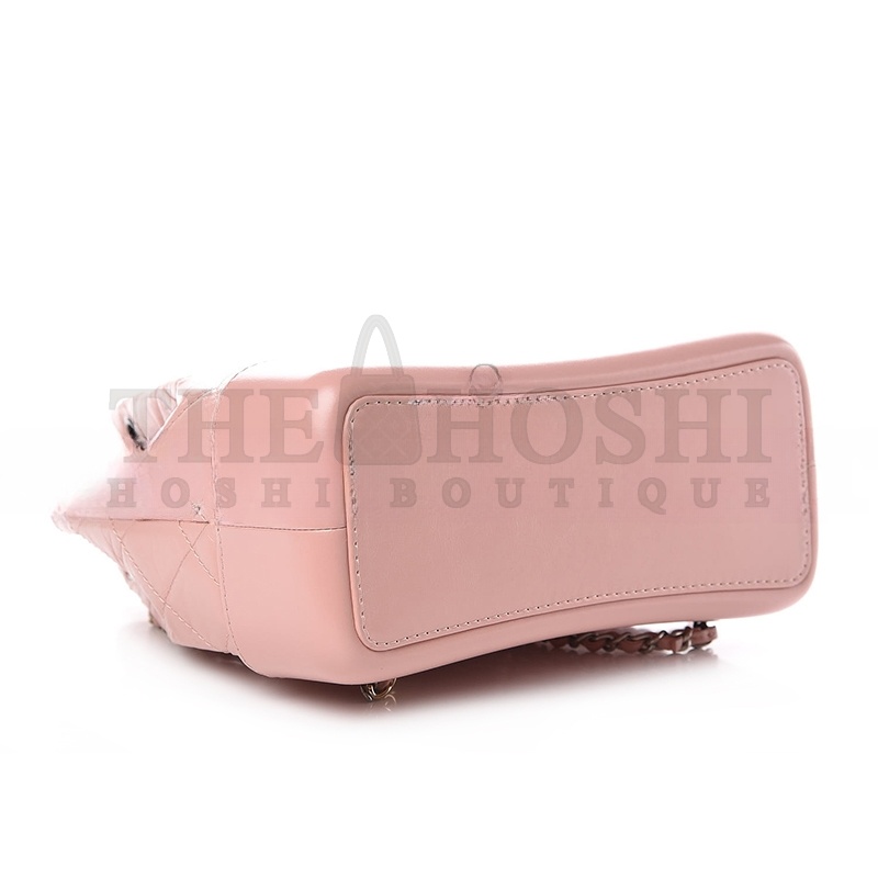 Ch**el AGED CALFSKIN QUILTED GABRIELLE BACKPACK 387337 (21*23*10cm) Master Quality