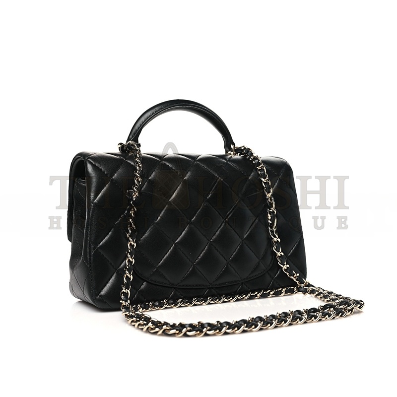 Ch**el MINI TOP HANDLE FLAP 1643772 (20*13*6cm) Master Quality