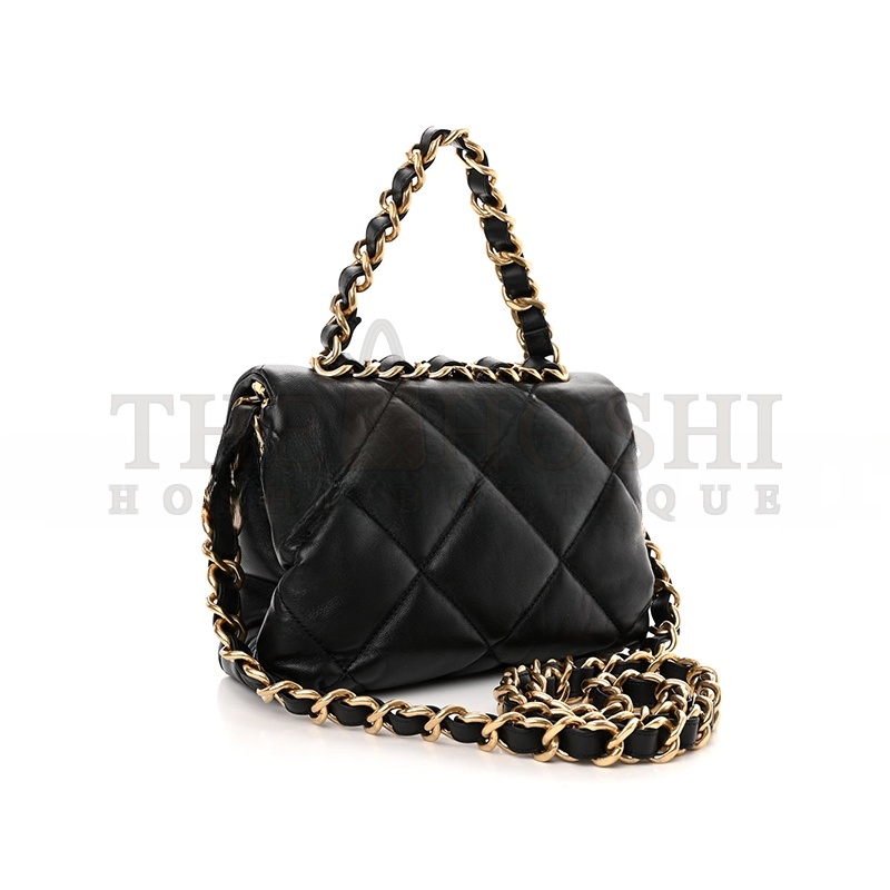 Ch**el SMALL CHAIN TOP HANDLE FLAP 1322435 (19*16*7cm) Master Quality