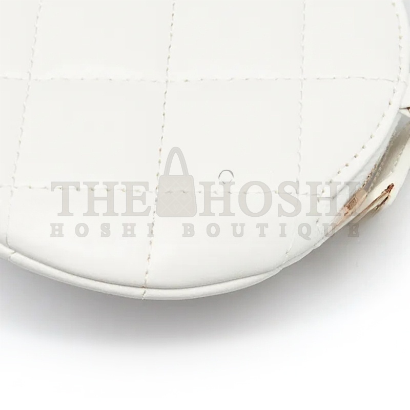 Ch**el ROUND CAMELLIA BOUQUET CLUTCH WITH CHAIN 1096754 (11*11*3cm) Master Quality