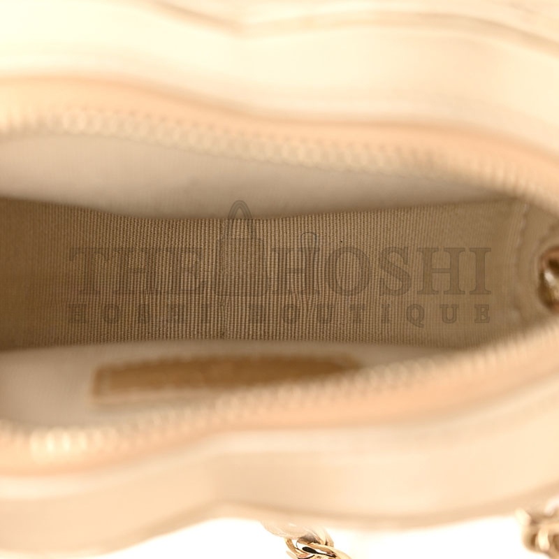 Ch**el METALLIC SMALL HEART BAG 1534457 (13*11*4.5cm) Master Quality