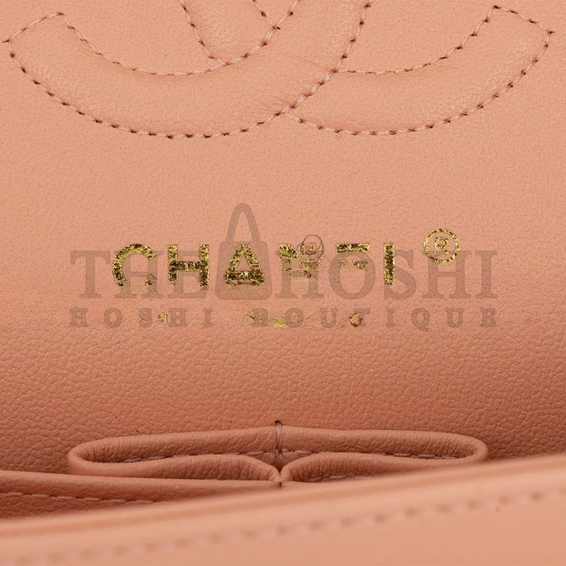 Ch**el SMALL CLASSIC DOUBLE FLAP 1322104 (23*13*6cm) Master Quality