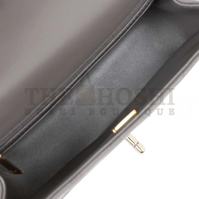 Ch**el MINI FLAP BAG WITH TOP HANDLE 1402157 (22*15*8cm) Master Quality