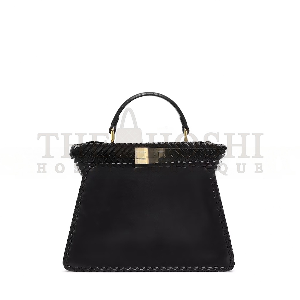 F**di PEEKABOO ISEEU BRAIDED LEATHER BAG 8BN327ANX8F0KUR (33*25*13cm) Master Quality