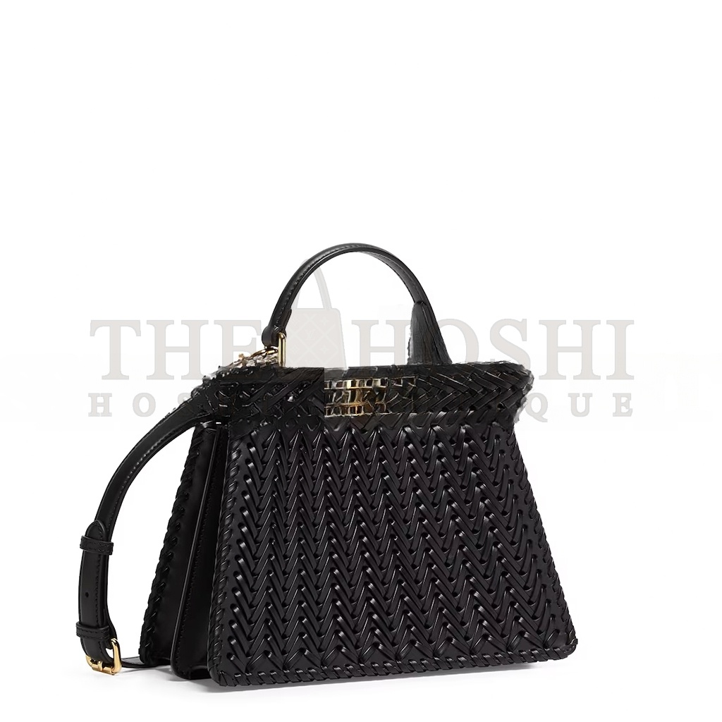 F**di PEEKABOO ISEEU BRAIDED LEATHER BAG 8BN327ANX8F0KUR (33*25*13cm) Master Quality