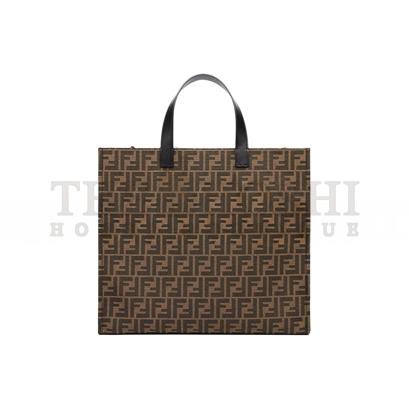 F**di BROWN FF PRINT CANVAS BAG FROM THE F**di X FRGMT X POKÉMON COLLABORATION 8BH357AR1XF1NPJ (41*35*19cm) Master Quality