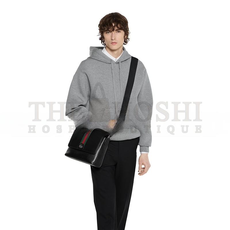 Gvc*1 OPHIDIA MEDIUM MESSENGER BAG 834467 (29.5*20*8cm) Master Quality