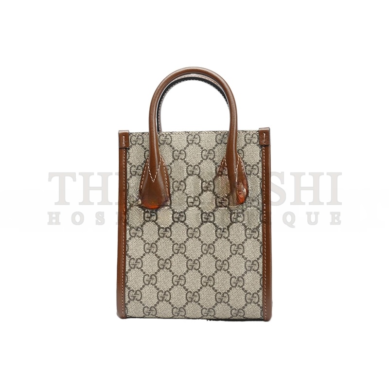 Gvc*1 MINI TOTE BAG WITH INTERLOCKING&G 671623 (20*16*7cm) Master Quality