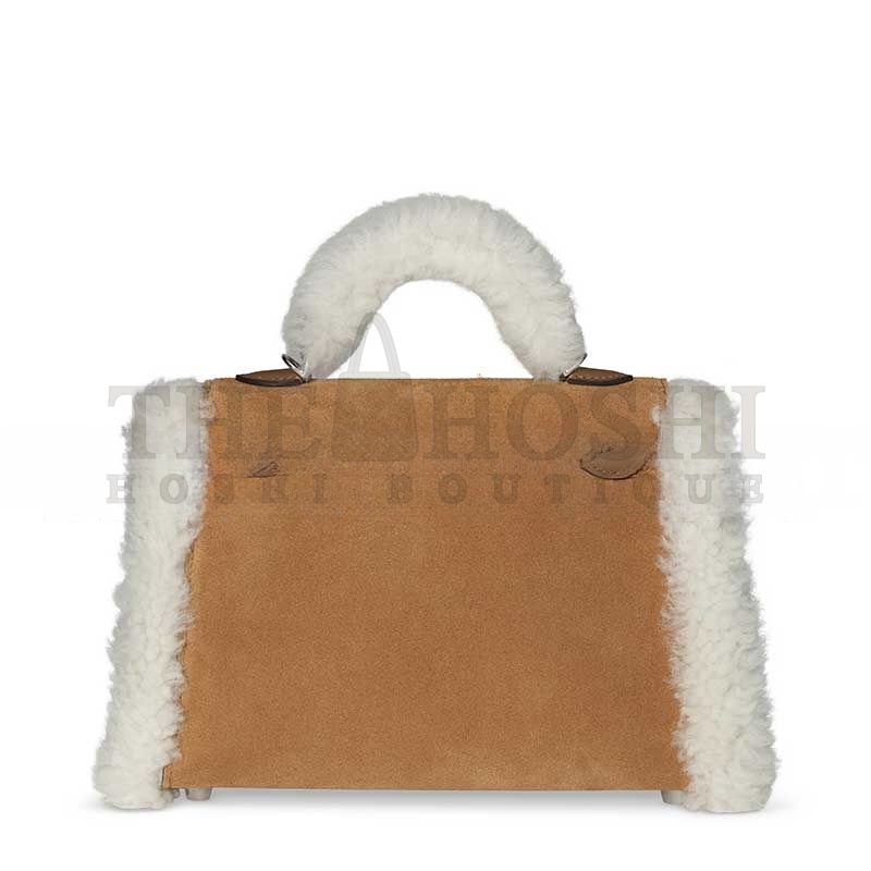 H**me5 TEDDY KELLY 20 CHAMOIS SHEARLING AND SWIFT PALLADIUM (20*15*8cm) Master Quality