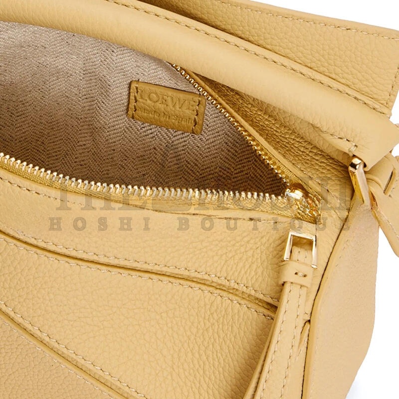 L0ew* MINI PUZZLE BAG IN SOFT GRAINED CALFSKIN 061838-3 (18*12.5*8cm) Master Quality