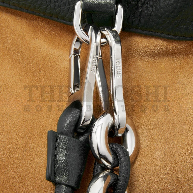 L0ew* LARGE FLAMENCO PURSE IN DEERSKIN 012401-241 (41*26*9cm) Master Quality