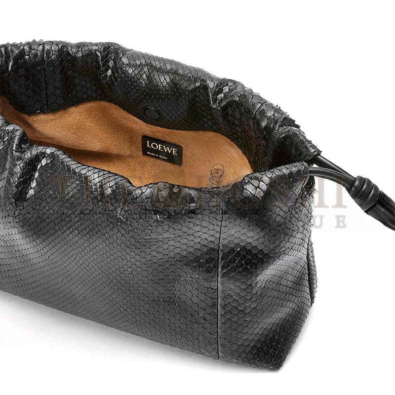 L0ew* MEDIUM FLAMENCO PURSE IN SNAKESKIN 012403-054 (30*20*10.5cm) Master Quality