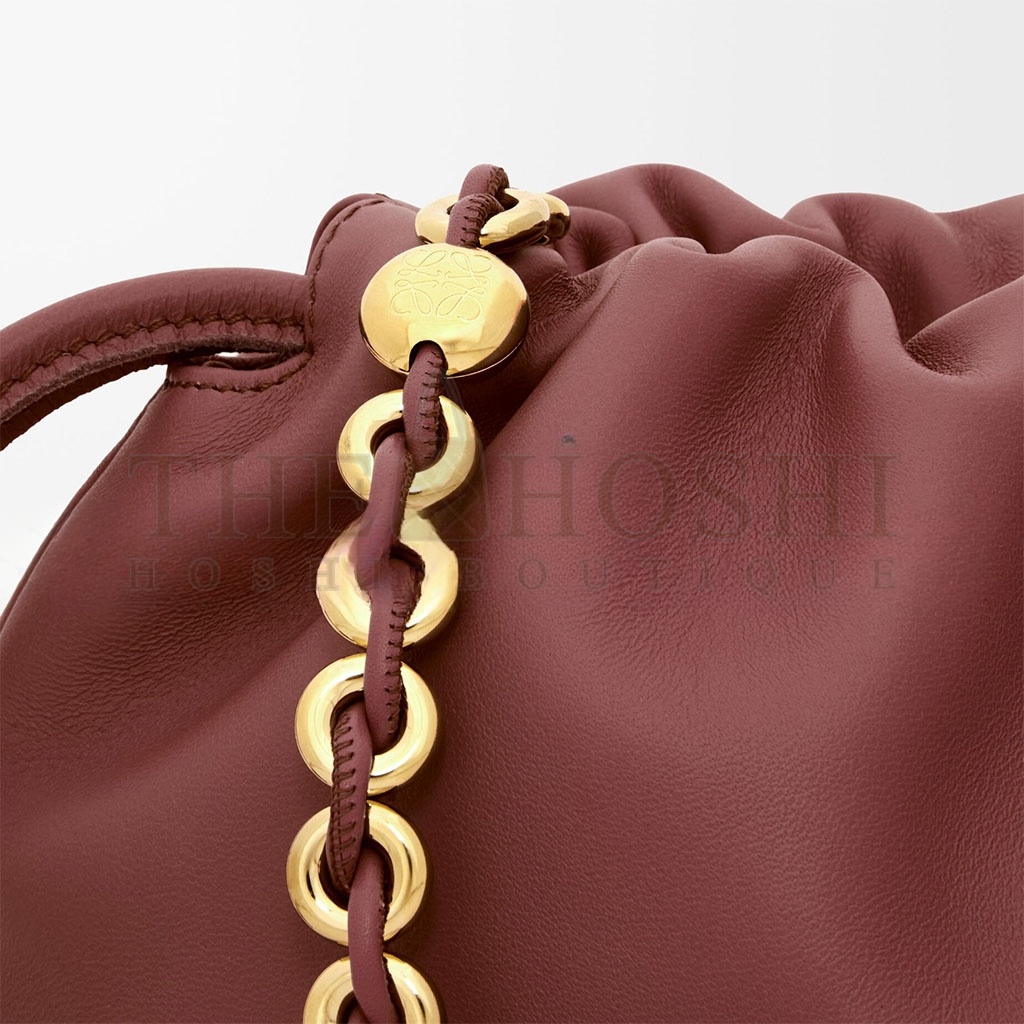 L0ew* MEDIUM FLAMENCO PURSE IN MELLOW NAPPA LAMBSKIN 0011180858 (30*20*10.5cm) Master Quality