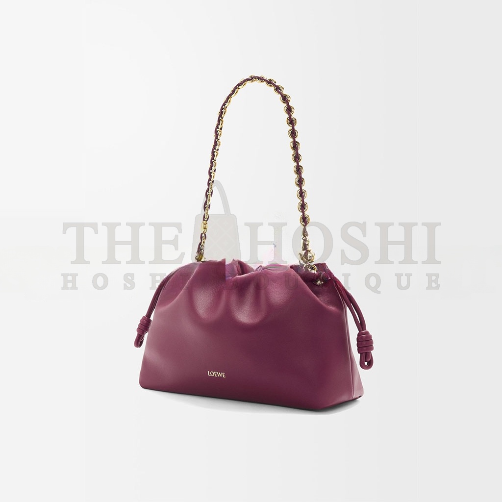 L0ew* MEDIUM FLAMENCO PURSE IN MELLOW NAPPA LAMBSKIN 0011092590 (30*20*10.5cm) Master Quality