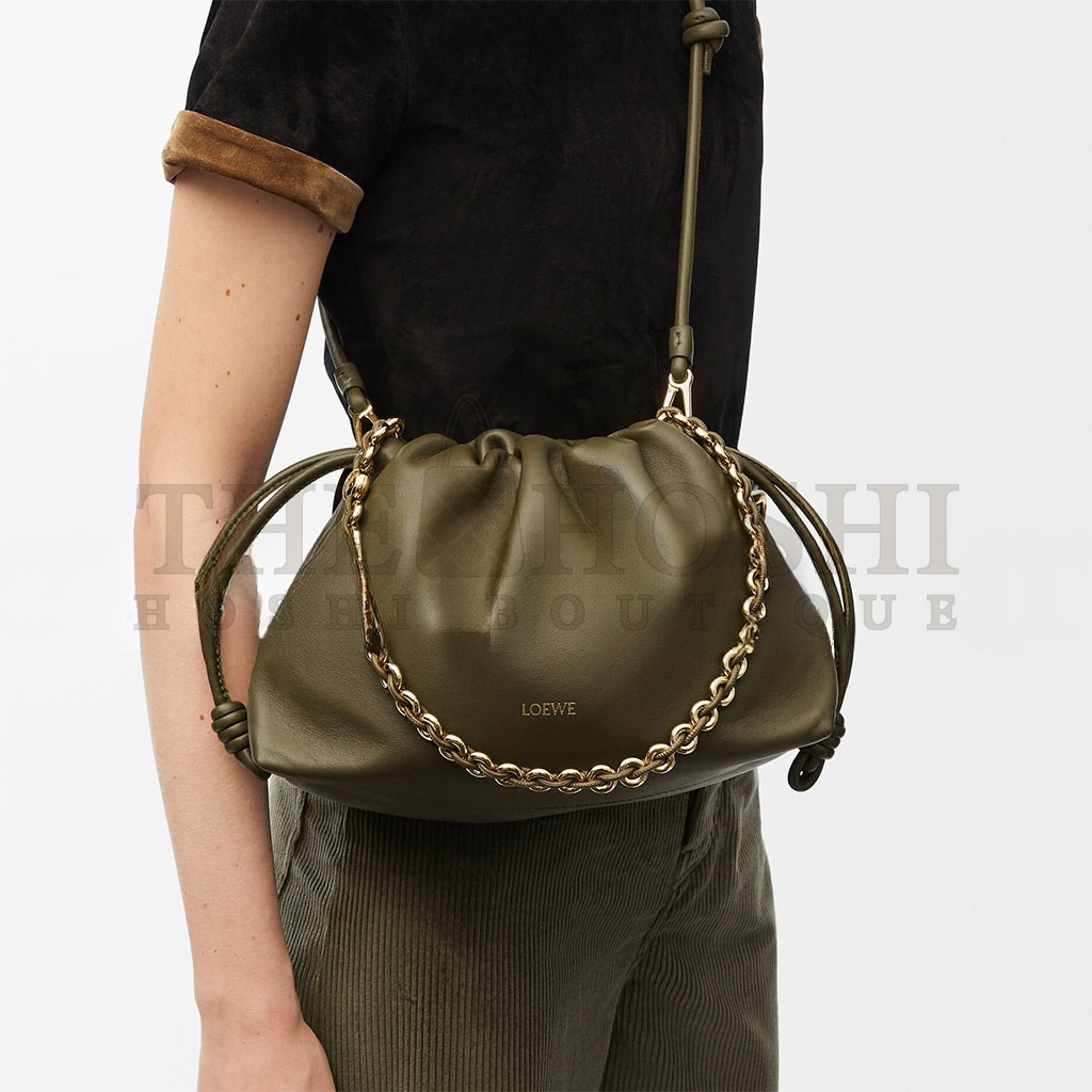 L0ew* MEDIUM FLAMENCO PURSE IN MELLOW NAPPA LAMBSKIN 0011091576 (30*20*10.5cm) Master Quality