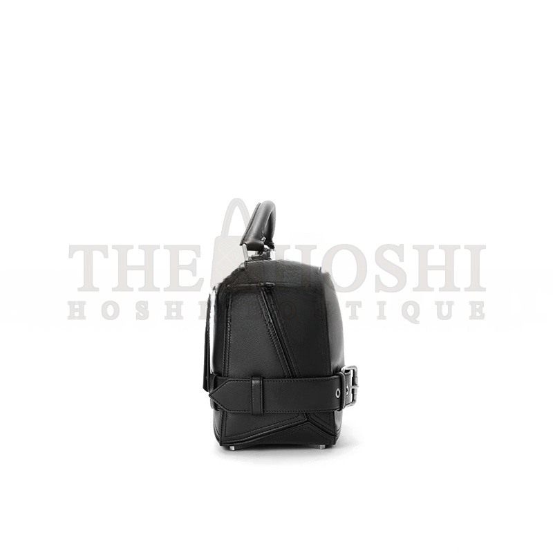L0ew* LARGE PUZZLE BIKER BAG IN SHINY CALFSKIN B510BP1X01 (33*21.5*14.7cm) Master Quality