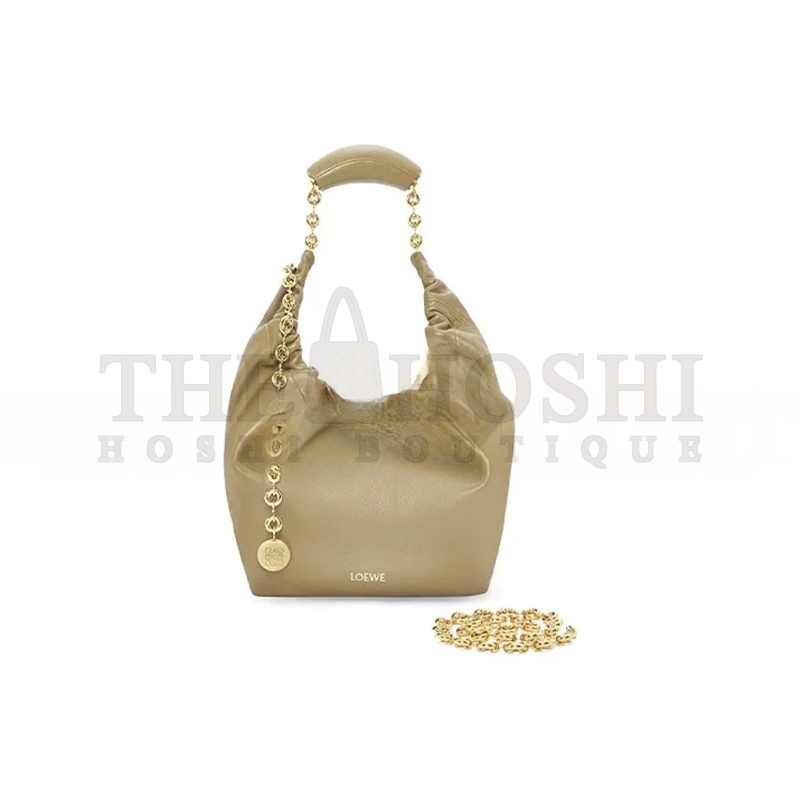 L0ew* SMALL SOFT NAPPA SHEEP LEATHER SQUEEZE BAG A914NCHX01-9584 (29*24*10.5cm) Master Quality