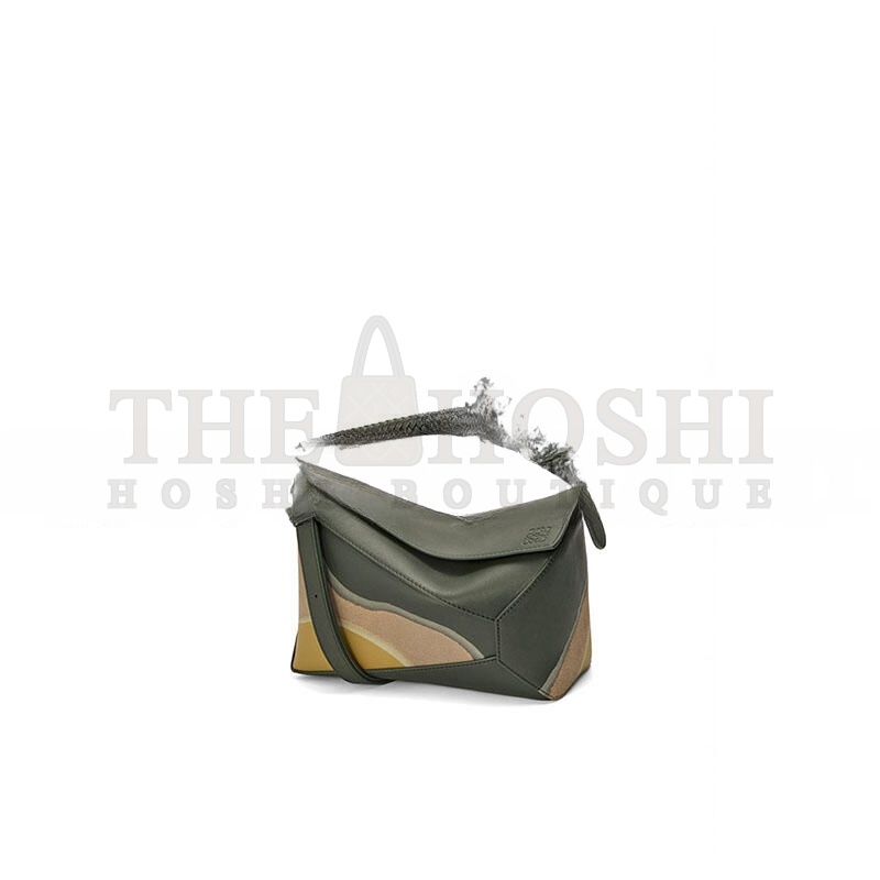 L0ew* SMALL PUZZLE EDGE LANDSCAPE BAG IN NAPPA CALFSKIN A510P60XB0-5686 (24*16.5*10.5cm) Master Quality