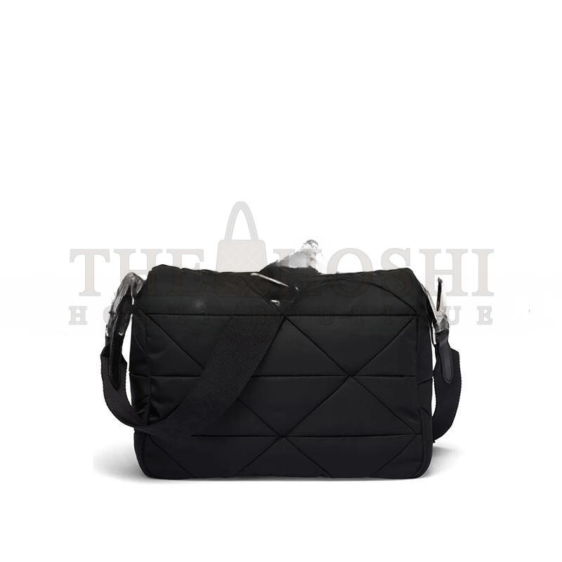 Pra*a RE-NYLON STUFFED SHOULDER BAG 1BD290 (24*17.5*8.5cm) Master Quality