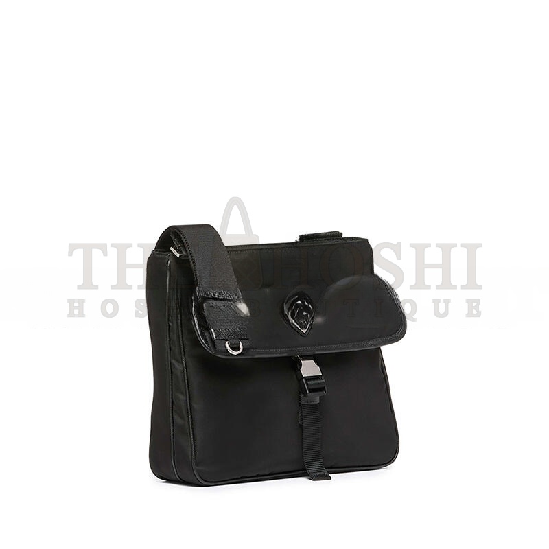 Pra*a RE-NYLON AND SAFFIANO LEATHER SHOULDER BAG 2VH110 (25*22*7cm) Master Quality