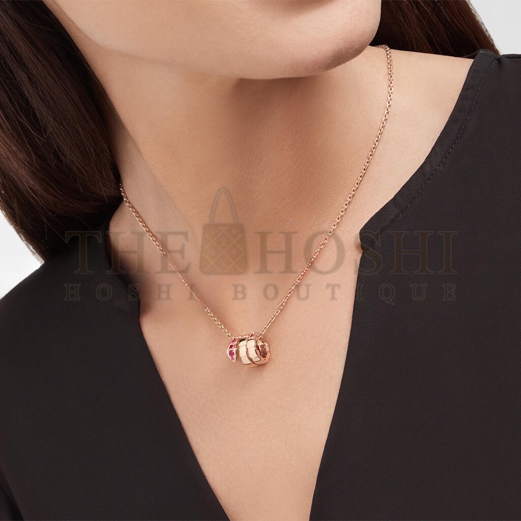 Bv1g*ai SERPENTI NECKLACE 358888 Master Quality