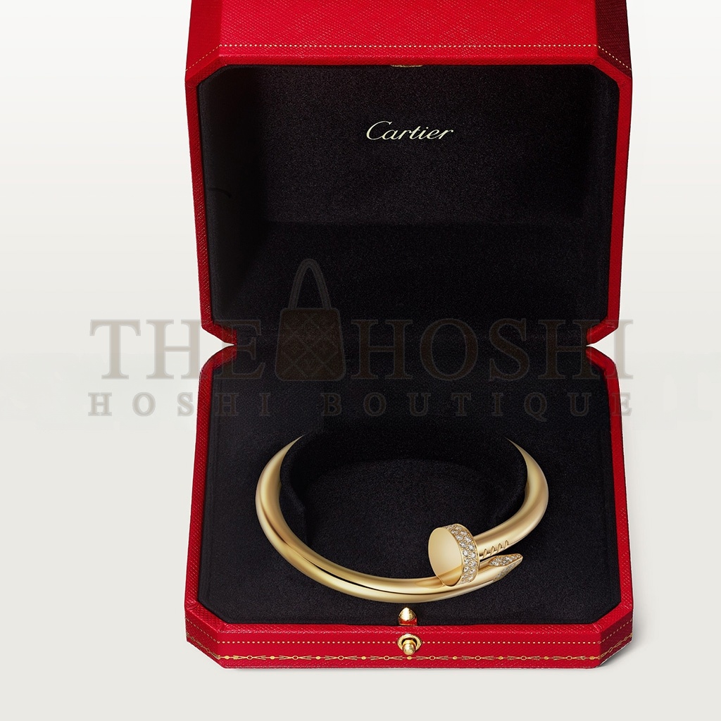 Ca*t1er JUSTE UN CLOU BRACELET, MEDIUM MODEL N6721517 Master Quality