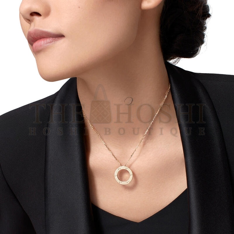 Ca*t1er LOVE NECKLACE B7014200 Master Quality