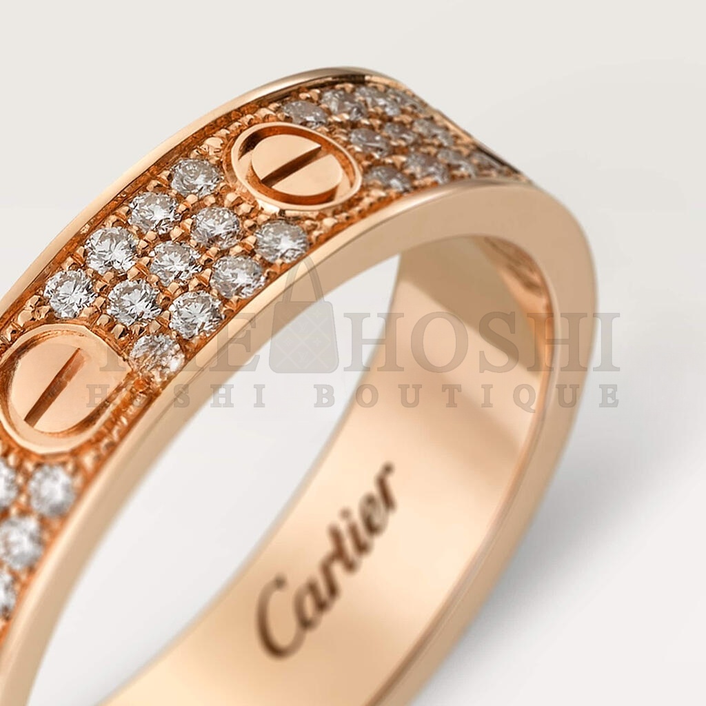 Ca*t1er LOVE WEDDING BAND, D1am0nd-PAVED B4085800 Master Quality