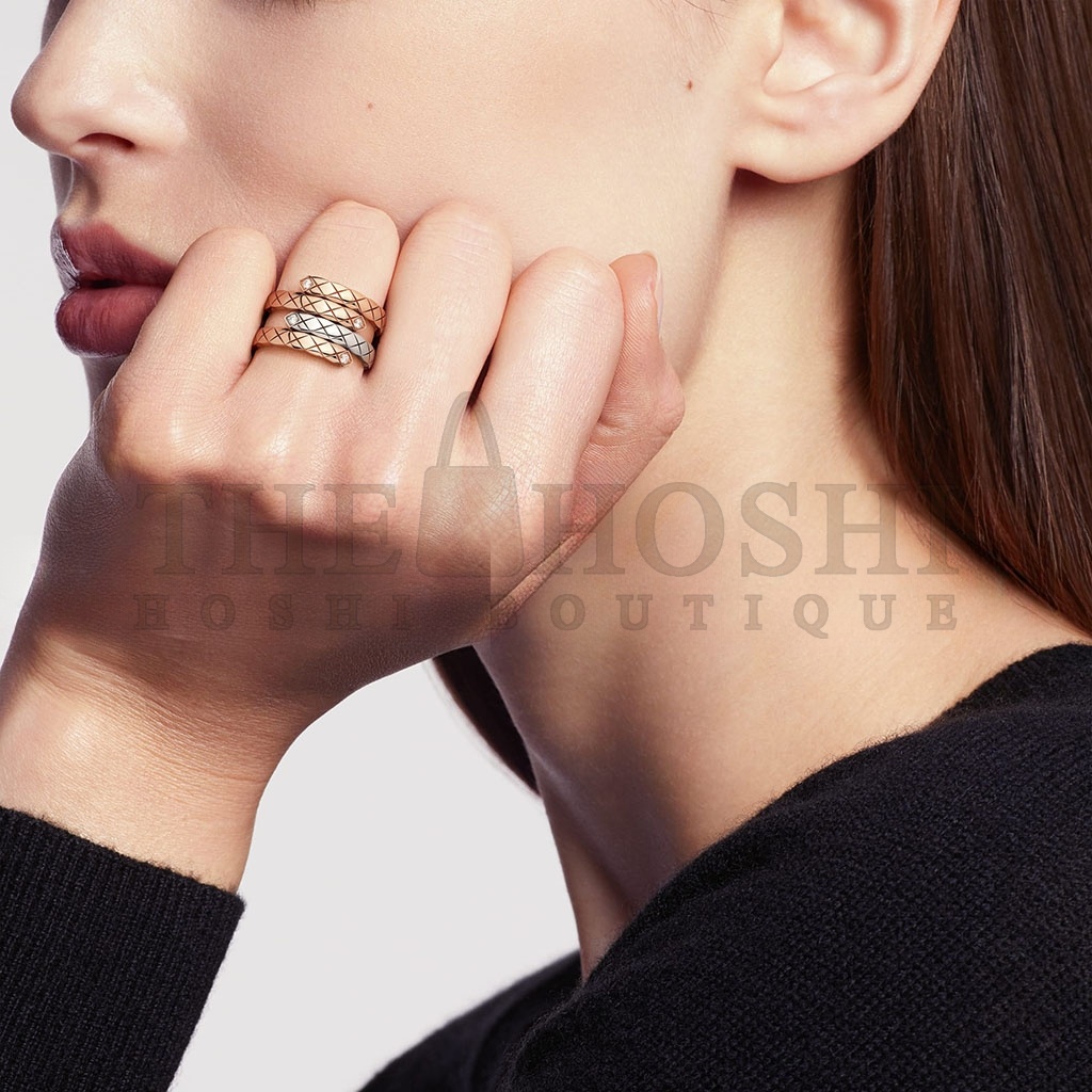 Ch**el COCO CRUSH TOI ET MOI RING  J11971 Master Quality