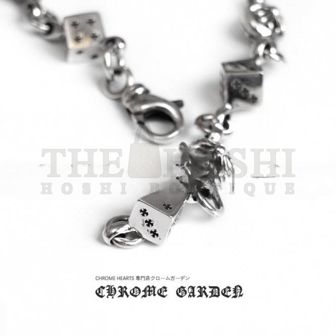Ch*0me He**ts  DICE AND CROSSBALL BRACELET Master Quality