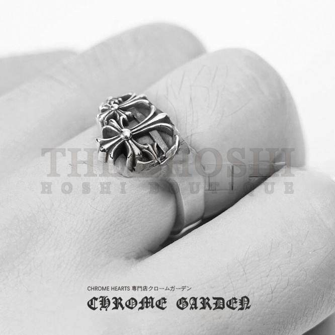 Ch*0me He**ts CROSS CROWN RING Master Quality