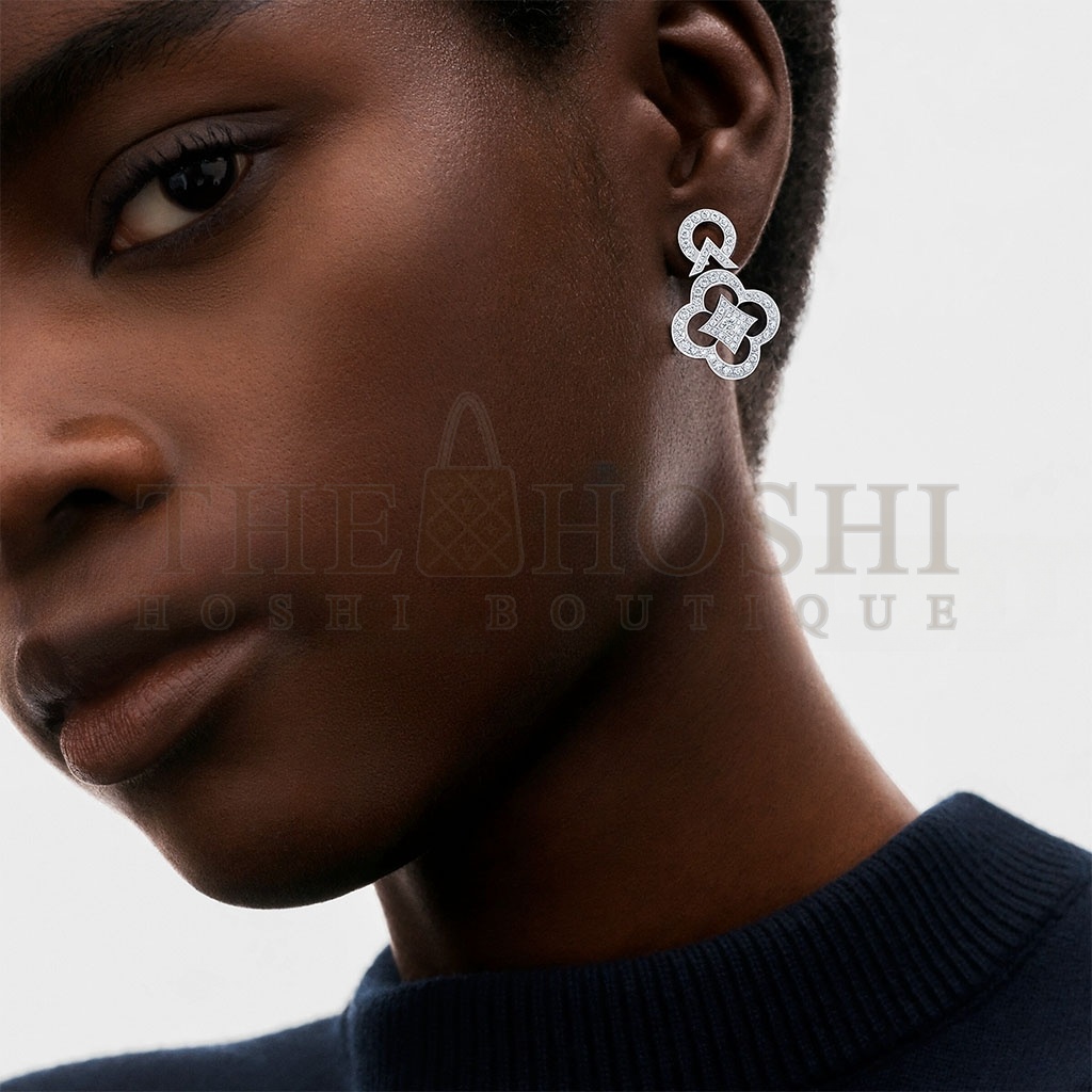 L0vis Vvtt0n LES ARDENTES EARRINGS, WHITE GOLD AND D1am0ndS Q96819 Master Quality
