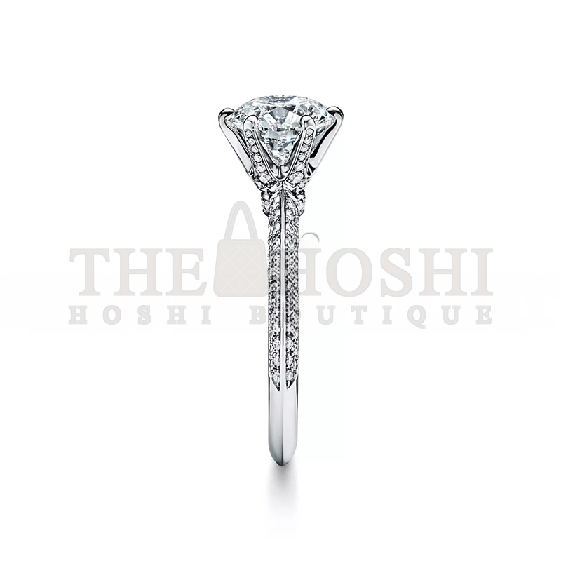 T*f*ny THE T*f*ny® SETTING PAVÉ ENGAGEMENT RING 45718884 Master Quality