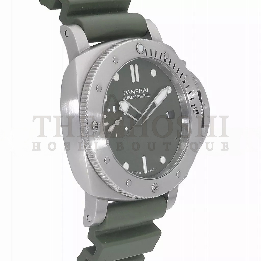 Pa*e*a1 LUMINOR SUBMERSIBLE GREEN DIAL 42MM WATCH PAM01055 Master Quality