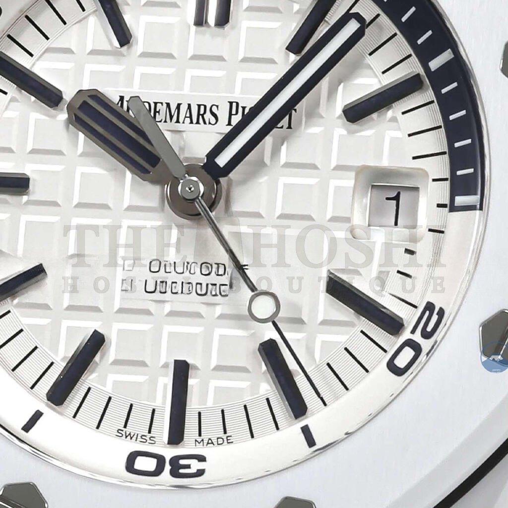AUDEMARS P1g*et ROYAL OAK OFFSHORE WHITE CERAMIC 42MM WATCH 15707CB.OO.A010CA.01 Master Quality